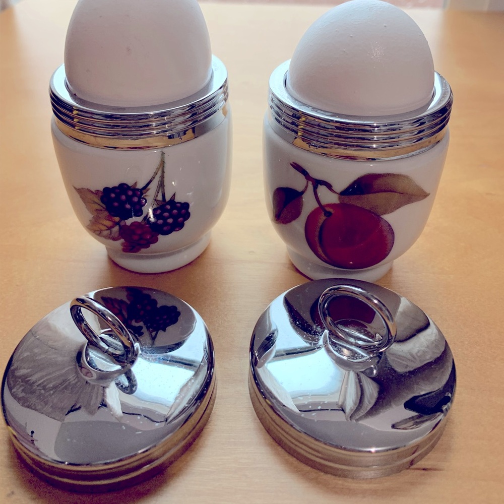 Egg colders 2 vintage royal Worcester $30.00